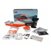 Barco de salvamento Amewi propulsão a jato brushless 320mm RTR branco/laranja (26116)