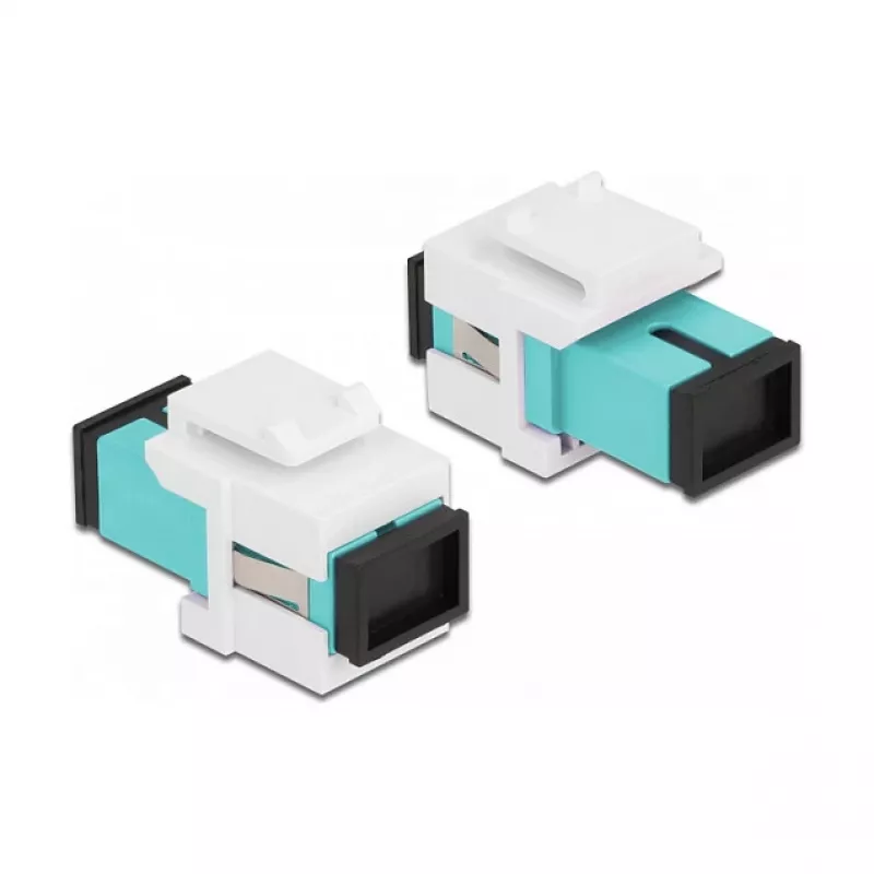 Módulo Keystone conector fêmea SC simplex para conector fêmea SC simplex DeLOCK