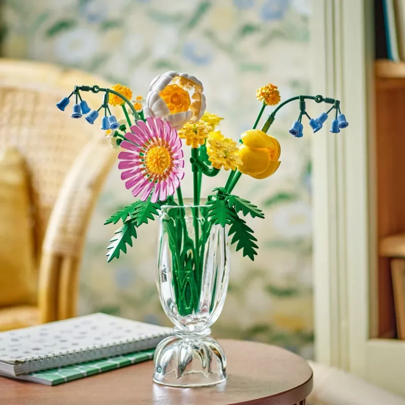 LEGO ICONS 10347 A Coleção Botânica - Pequeno ramo de flores solarengas