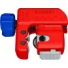Corta-tubos Knipex TubiX S 3–30 mm, ferramenta de corte compacta para tubos metálicos e plásticos