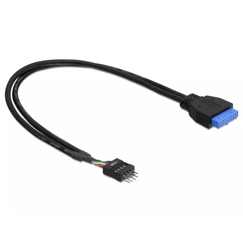 DeLOCK USB 3.0 19 pinos - USB 2.0 8 pinos 45 cm