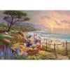 Thomas Kinkade Studios: Disney - Donald e Daisy Uma Tarde de Patos, Puzzle 1000 peças