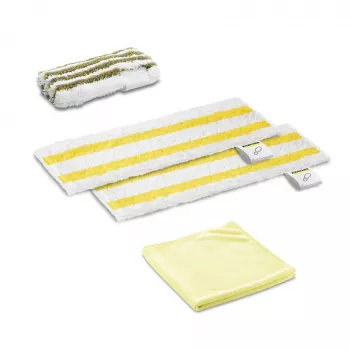Kärcher 2.863-346.0 - pano de chão - branco - amarelo - tecido - Kärcher SC 2 Deluxe - SC 2 EasyFix - SC 3 EasyFix - SC 4 Deluxe - SC 4 EasyFix - SC 4 EasyFix - Iron SC... - 345 mm - 11