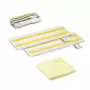 Kärcher 2.863-346.0 - pano de chão - branco - amarelo - tecido - Kärcher SC 2 Deluxe - SC 2 EasyFix - SC 3 EasyFix - SC 4 Deluxe - SC 4 EasyFix - SC 4 EasyFix - Iron SC... - 345 mm - 11