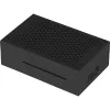 Caixa de alumínio para Raspberry Pi 4 B da JYT, modelo RB-AlucaseP4+01B, versão preta