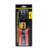 Alicate de cravar cabos Gembird T-WC-05, comprimento 195 mm, largura 53 mm, 0,36 kg, amarelo/vermelho/preto