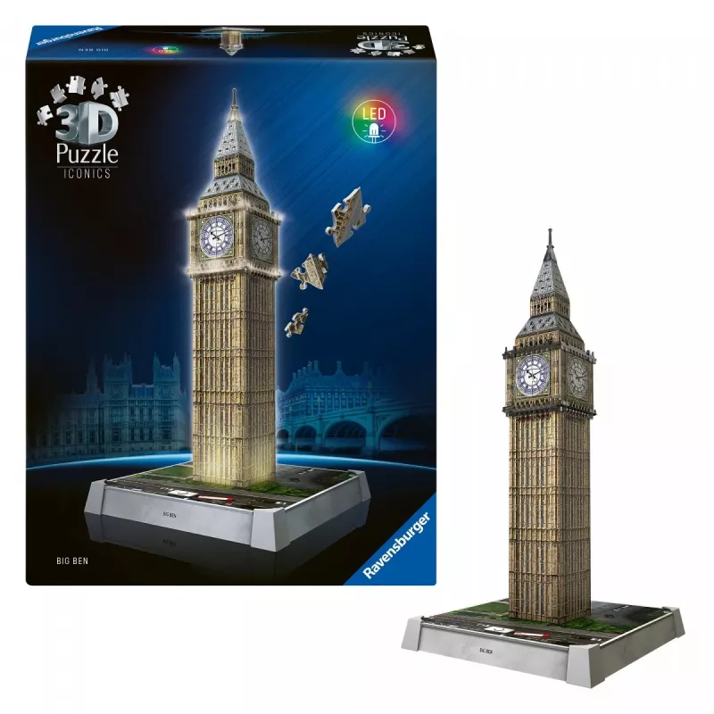 Puzzle 3D Big Ben Clock Tower Londres