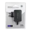 Qoltec 51033 transformador para ultrabooks HP, 45 W, 19,5 V, 2,31 A, 4,5x3,0 mm + pino, para interior, preto