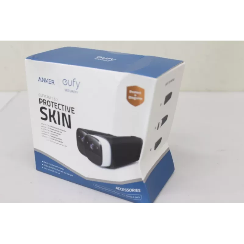 Conjunto de capas de silicone Anker Eufy 2 preto para EufyCam EufyCam 2