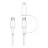 Cabo USB Belkin BoostCharge Pro 1,5 m USB-C USB-C/Lightning Branco