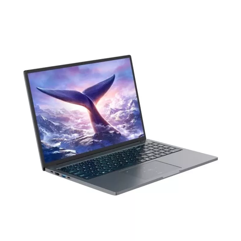 Portátil BLACKVIEW GamiBook-8 — 16 polegadas WUXGA IPS, AMD Ryzen 7 7735HS 8 núcleos 4,75 GHz, 32 GB DDR5, 1 TB SSD, Radeon 680M, Windows 11 Pro, cinzento estelar