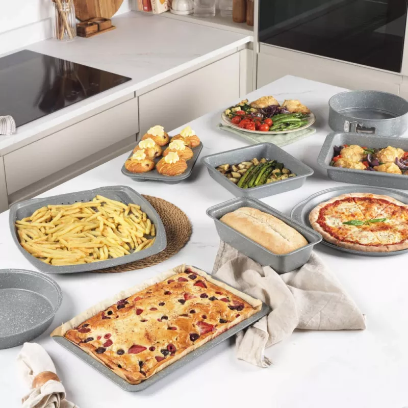 Tabuleiro para batatas fritas Salter BW08473G1EU7 38 cm Marblestone