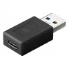 Goobay 45400 Adaptador USB 3.2 1.ª geração USB-A macho para USB-C fêmea Su