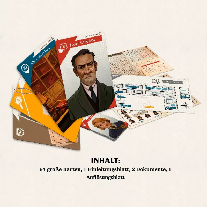 Suspects: Shakespeares Tears, jogo de cartas
