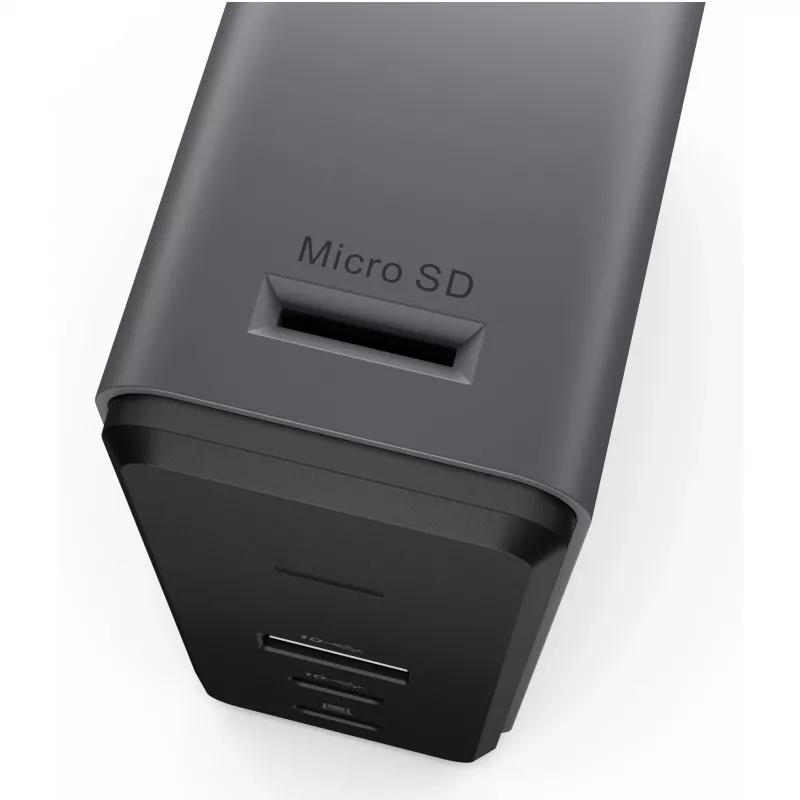 Lenovo X9 Charging GaN Dock com fios USB 3.2 Gen 2 (3.1 Gen 2) Type-C cinzento