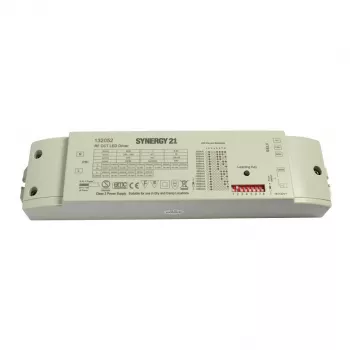 Synergy 21 Controlador LED EOS 05 Controlador de 2 canais + fonte de alimentação CC Dual branco (CCT) 30W