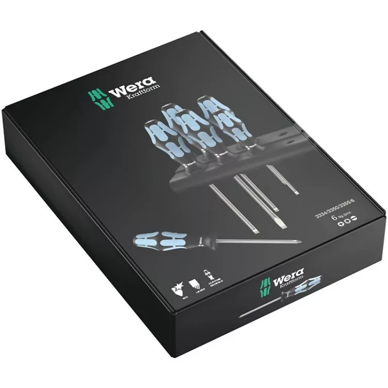Wera 05032063001 conjunto de chaves de fendas standard