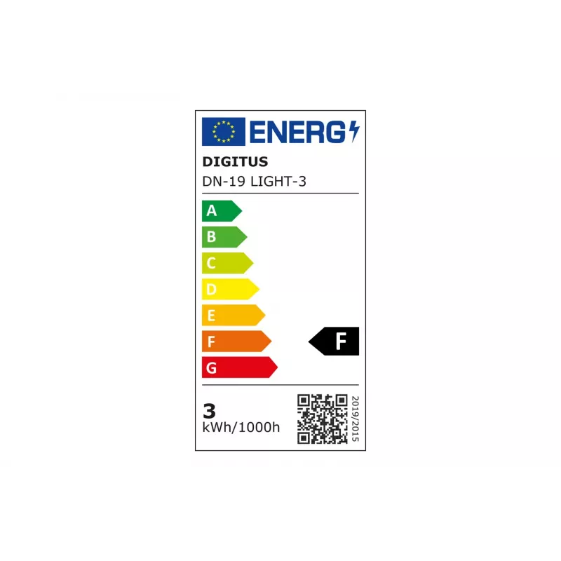 Lâmpada LED Digitus DN-19 LIGHT-3 3W 270lm 6000K