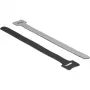 Fecho de velcro DeLOCK 18687 preto 10 unidades