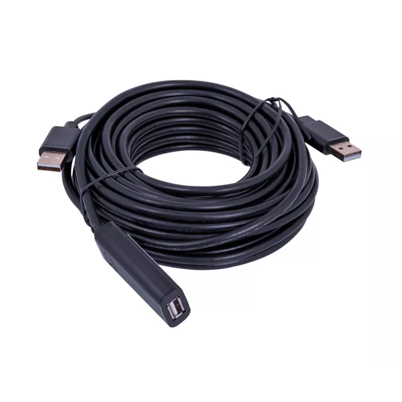 Cabo USB UNITEK Y-278 USB 2.0 10 m 2 x USB A USB A preto