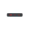 Powerbank Rivacase VA1021 10000mAh, saídas USB duplas, indicadores LED, carregador portátil compacto