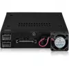 Adaptador para baía de unidade icy dock MB092VK-B para 2 x 6,3 cm U.2 / U.3 NVMe SSDs em baía de 3,5 polegadas (preto)