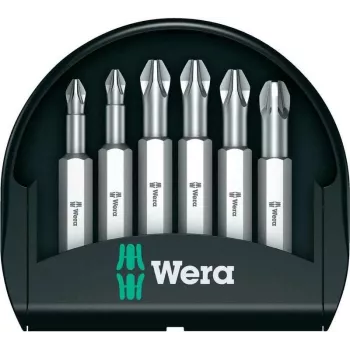 Wera pontas Phillips-PZ Mini-Check PZ 50 mm 6 peças (05056471001)