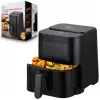 Fritadeira Extralink HOME AIR 5.2L EU SJ-520 individual 1600 W fritadeira de ar quente preta