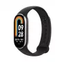 Xiaomi Smart Band 8 preto, monitor de atividade, Bluetooth 5.1, 190mAh, 1,62 polegadas, 5 ATM, sensor de aceleração, sensor PPG, giroscópio