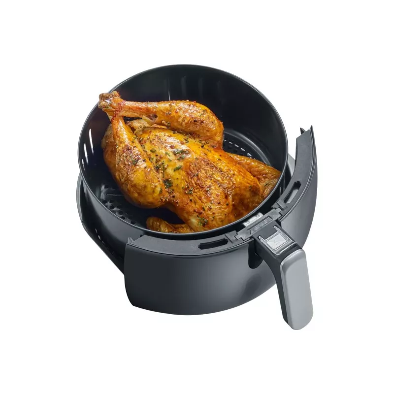 Fritadeira de ar quente FR 2445 XXL (preto/prateado, 2.000 Watt, cesto 5 L)