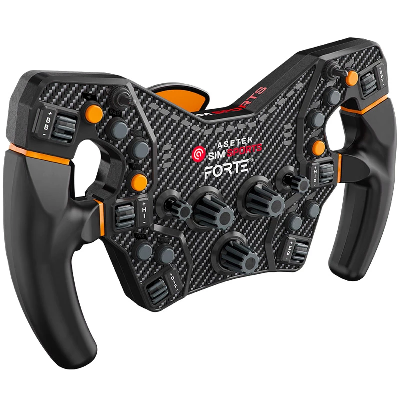 Asetek SimSports Invicta Wheelbase (27nm) + Forte Formula Wheel