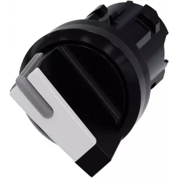 Siemens 3SU1002-2BC60-0AA0 atuador elétrico preto, branco