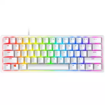 Teclado Razer Huntsman Mini Gaming USB QWERTY Inglês branco