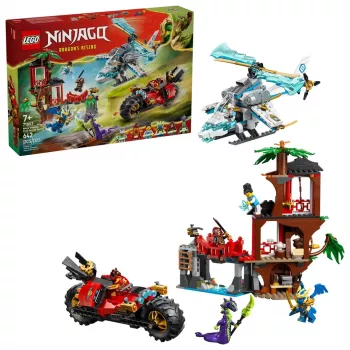LEGO NINJAGO 71857 Batalha na casa na árvore do veículo ninja