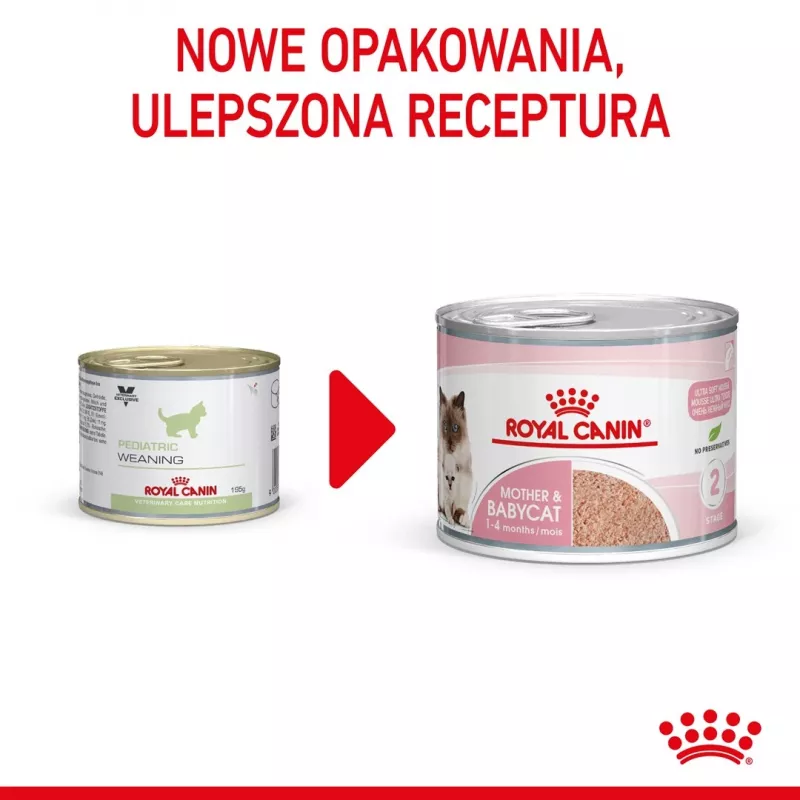 Royal Canin BABYCAT INSTINCTIVE - Ração húmida para gatos - 195 g