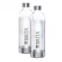 BRITA SodaOne 1043722 garrafas de carbonatação, 1 L, transparentes, pack de 2
