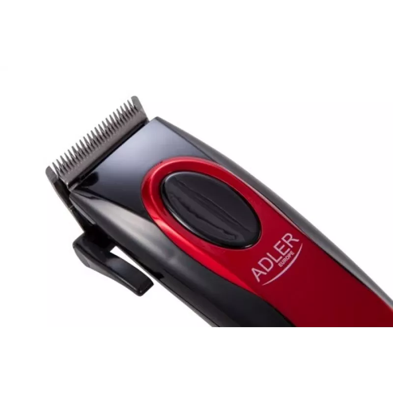 Máquina de cortar cabelo / aparador de barba Adler AD 2825 preto, vermelho