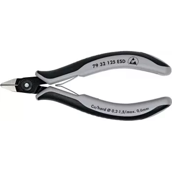 Alicate de corte diagonal de precisão Knipex 125mm ESD