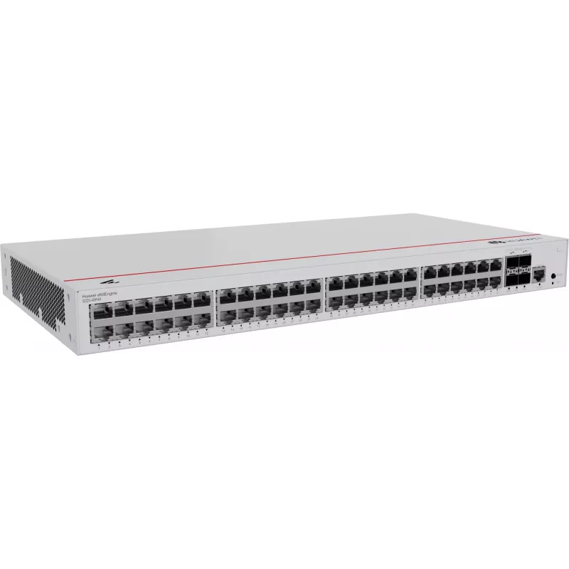 HUAWEI eKit S220 Series S220-48P4X gerido L2 Gigabit Ethernet (10/100/1000) Power over Ethernet (PoE) 1U cinzento