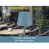 Beper P207ILI200 candeeiro de mesa LED recarregável, interruptor tátil, regulável, azul ardósia