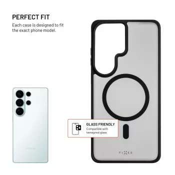 Fixed MagMisty | Cobertura traseira | Samsung | Galaxy S26 Ultra | Policarbonato/TPU | Preto