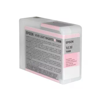 Epson Singlepack Vivid Light Magenta T580B00, Vivid light Magenta, tinta pigmentada, 80 ml, 1 unid.