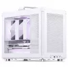 Caixa de PC Jonsbo C6 MAX, caixa mini, Micro-ATX, vidro temperado - branca