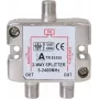 Distribuidor SAT de 2 vias ShiverPeaks BASIC-S 5–2400 MHz com passagem DC