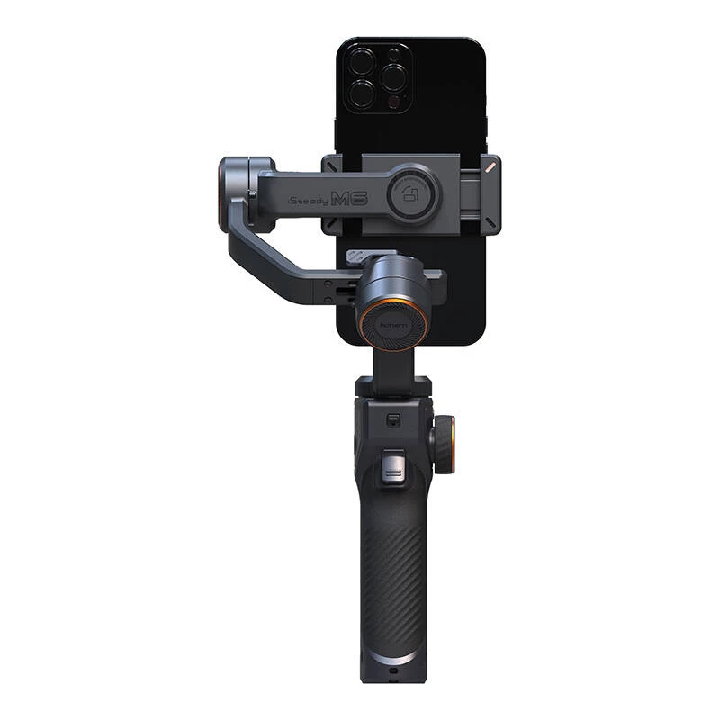 Estabilizador de câmara para smartphone Hohem iSteady M6 Kit preto 2600 mAh