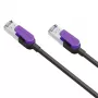 Cabo de rede CABLETIME Cat8 S/STP 10 m preto
