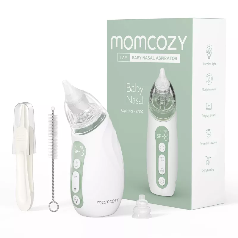 Aspirador nasal para bebé Momcozy BN02 verde
