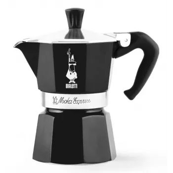 Cafeteira Moka Bialetti Moka Express preto