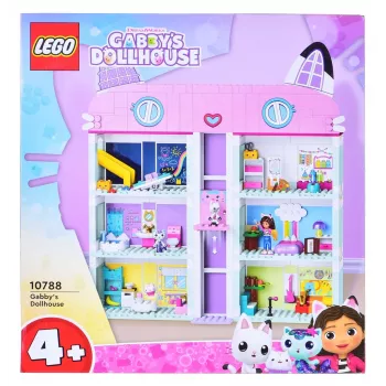 Brinquedo de construção LEGO Gabby's Dollhouse conjunto 10788 — 498 peças, 3 minifiguras, para crianças a partir dos 4 anos
