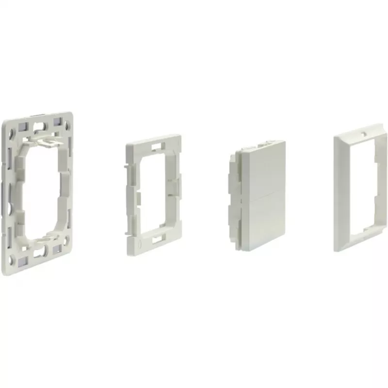 Shelly · Acessório Plug & Play · Adaptador BLU Wall Switch 4 Gira & Merten ·